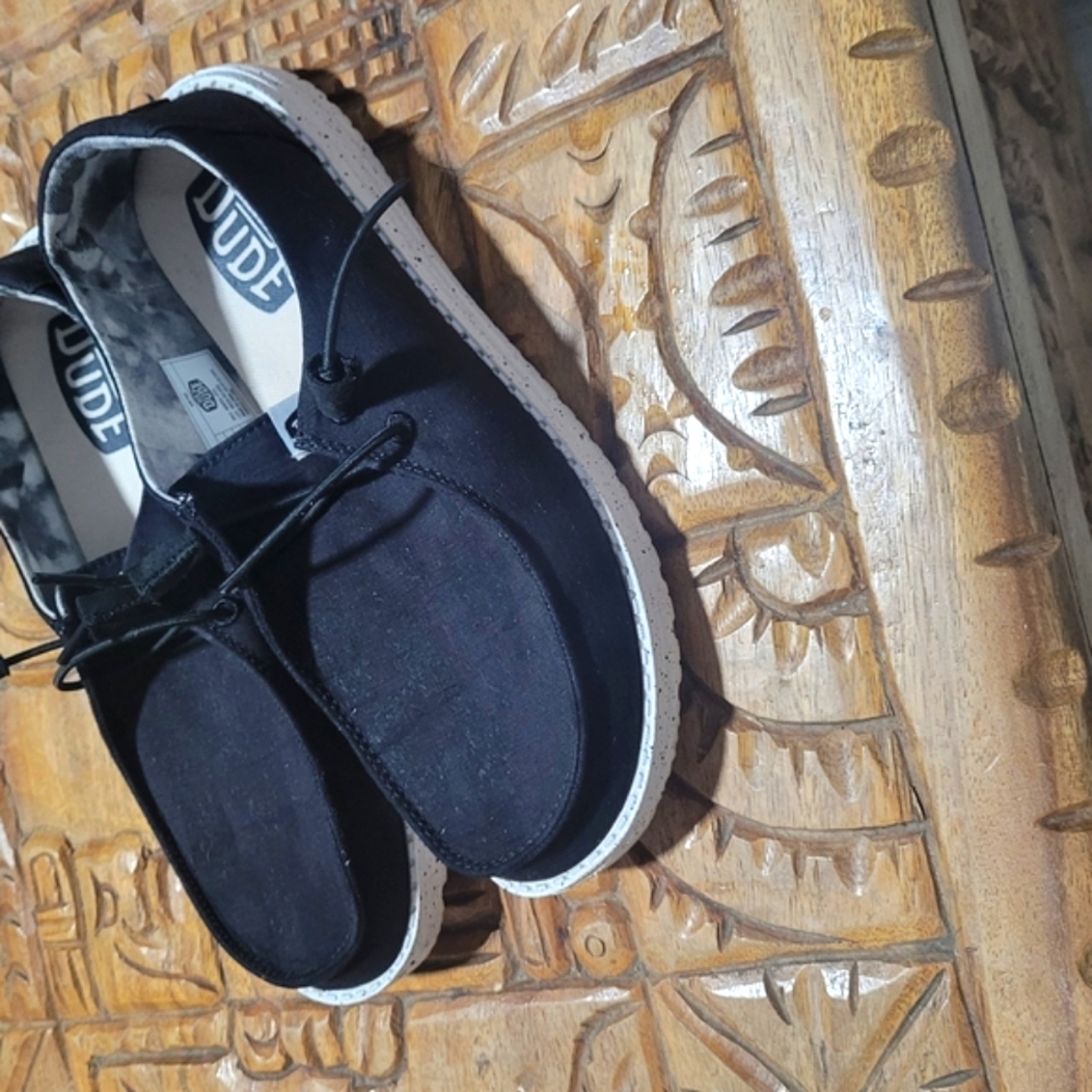 Hey Dude Black Casual Shoes
